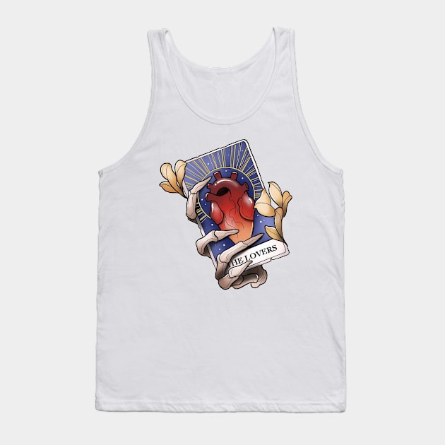 the lovers Tank Top by sample the dragon